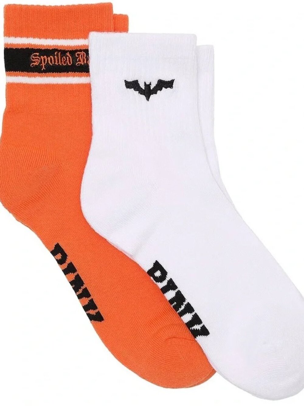 NWT PINK Victoria's Secret Quarter Socks - Halloween Theme